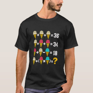T-shirt 67 Glace Dégoulinante Mème Ordre Des Opérations Ma