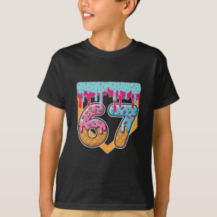 T-shirt 67 Glace Dégoulinante Mème Six Sept Argot Gen Alph