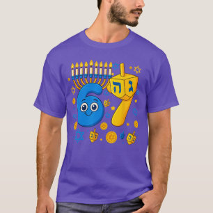 T-shirt 67 Hanukkah Drôle Juif Chanukah 67 Menorah Dreid