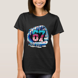 T-shirt 67 Meme Argot Gant de Baseball Drip Crème Glacée S