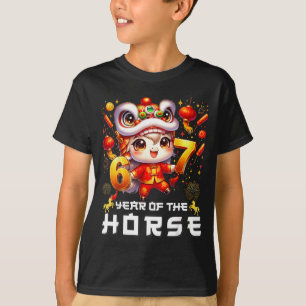 T-shirt 67 Meme Drôle Nouvel An Chinois 2026 Année Du Chev