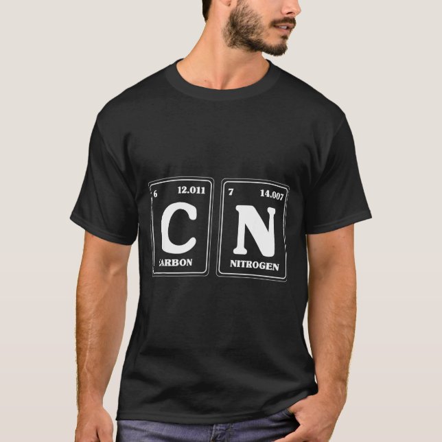 T-shirt 67 Meme Funny Teacher Science Periodic Table Retro (Devant)