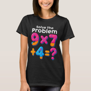 T-shirt 67 Meme Prof de Maths Crème Glacée Dégoulinante 6