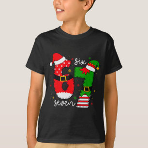 T-shirt 67 Meme Six Seven Pour Enfants Femmes Hommes Garço