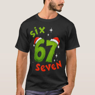 T-shirt 67 Meme Six Seven Pour Enfants Femmes Hommes Garço