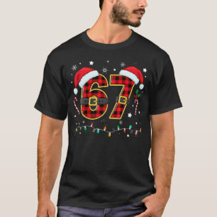 T-shirt 67 Meme Six Seven Pour Enfants Femmes Hommes Garço