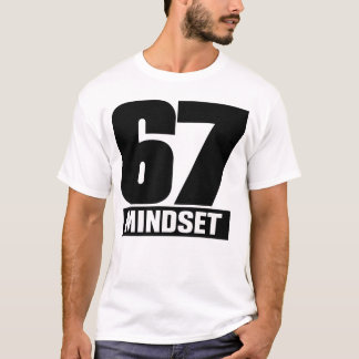 T-shirt 67 MINDSET – Bold Design for a Strong Mentality