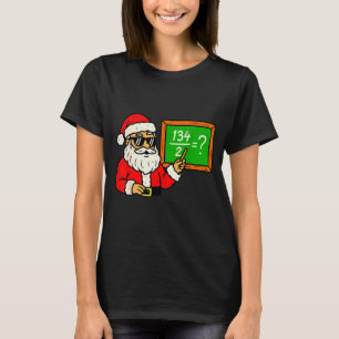 T-shirt 67 Prof Noël Santa Six Sept Mème Brainrot