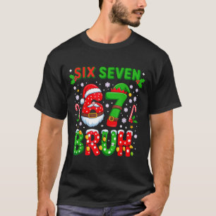 T-shirt 67 Six Seven Burh Noël 6 7 Meme