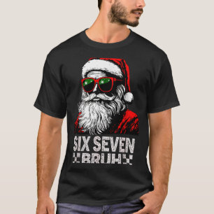 T-shirt 67 Six Seven Burh Noël drôle 6 7 Mème Hommes Femme