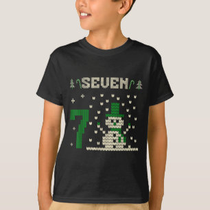T-shirt 67 Six Seven Mème Bonhomme de Neige Noël Couple Co