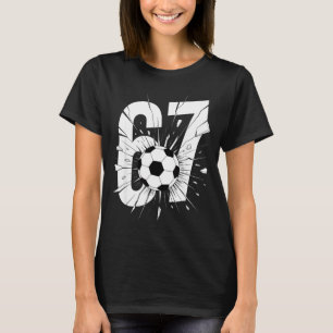 T-shirt 67 Soccer Six Seven 6 7 Mème 67 
