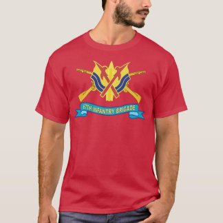 T-shirt 67e brigade d'infanterie avec Br DUI Ruban X