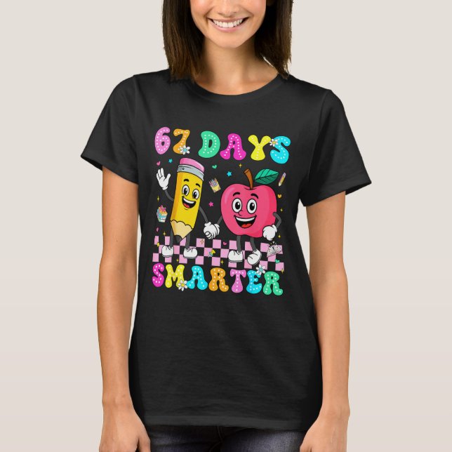 T-shirt 67th Day Of School Shirt 67 Days Smarter Teacher B (Devant)