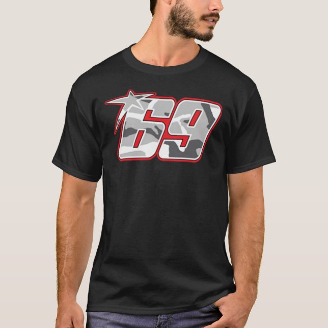 T-shirt 69 Nicky Hayden Essential  (Devant)