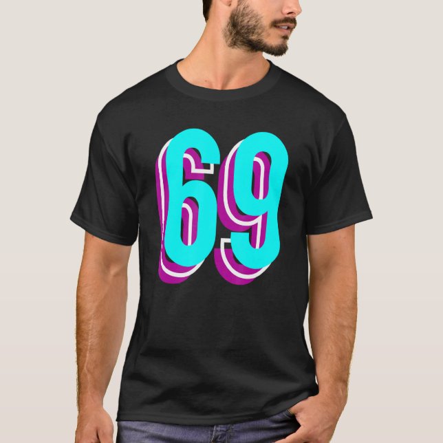 T-shirt 69 Programmeur Insider Numéro 1 (Devant)