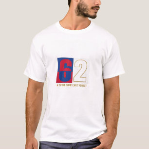 T-shirt 6-2 Score Inolubliable   Football Minimali