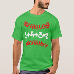 T-shirt 6 4 3 2 Baseball Maman et Papa 6432 maths T