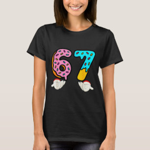 T-shirt 6-7 Chemises de mème 67 Noël Brain Rot Drôle Garço