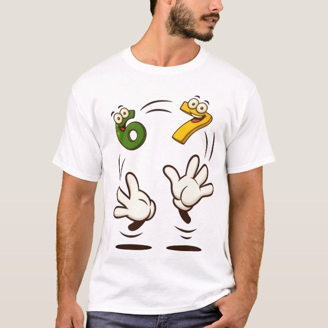 T-shirt 6 - 7  conception (Devant)