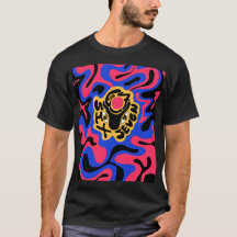 T-Shirt 6 7 vagues courbes