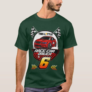 T-shirt 6 ans Anniversaire de la Course 6e Fête de course