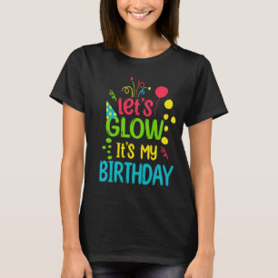 T-shirt 6 Ans Fêtons Lumineux C'est mon 6e anniversaire