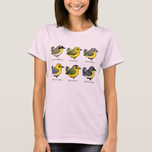 T-shirt 6 fauvettes de Birdorable