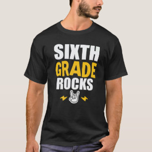 T-shirt 6e année, ça déchire Musique Professeur Rentrée s