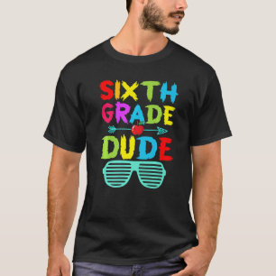T-shirt 6e année Dude mignonne 6e année Garçons Enfants