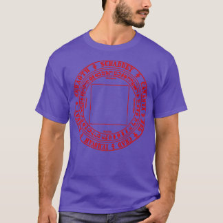 T-shirt 6e Livre de Moïse Cercle Seals et Planetay Spirit