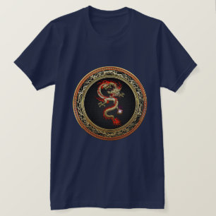 T-shirt [700] Dragon chinois d'or Fucanglong