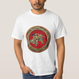 T-shirt [700] Hokusai - Shoki Riding Shishi Lion