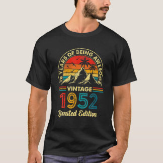 T-shirt 70 Anniversaires Décorations Hommes 70E Anniversai