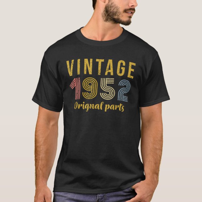T-shirt 70 ans Décorations d'anniversaire Hommes 70e Anniv (Devant)