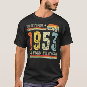 T-shirt 70 ans Vintage 1953 70e anniversaire 19