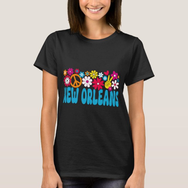 T-shirt 70s New Orleans  (Devant)