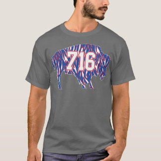 T-shirt 716 bandes rouges