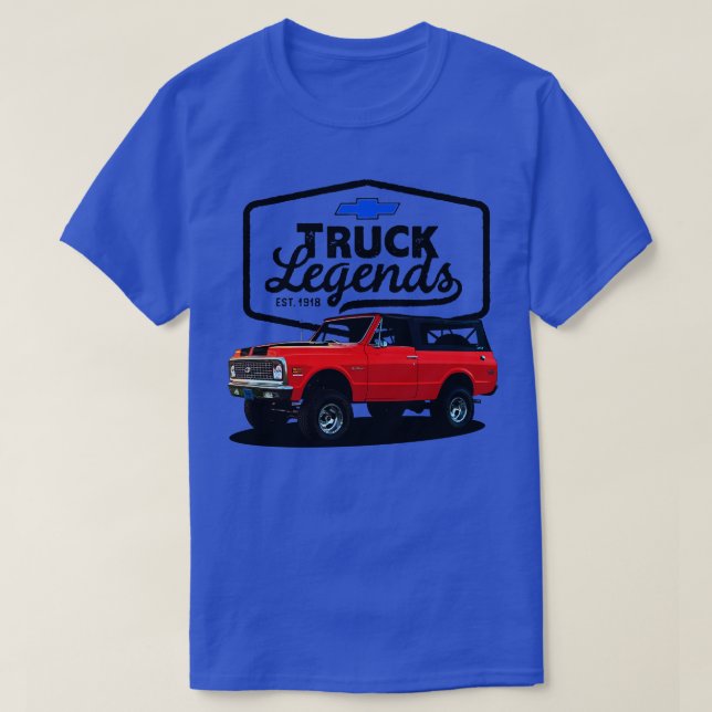T-shirt 72 Blazer Chevy (Design devant)