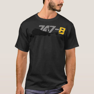 T-shirt 747 8 Jumbo Jet