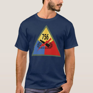 T-shirt 756e Bataillon de chars SSI x