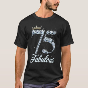 T-shirt 75 Ans C'Est Mon 75E Anniversaire Reine Diamond He
