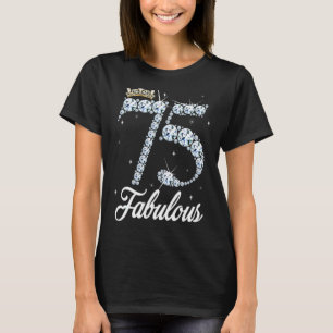 T-shirt 75 Ans C'Est Mon 75e Anniversaire Reine Diamond He
