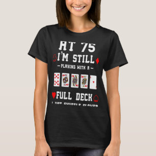 T-shirt 75e anniversaire 75 ans Cartes