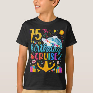 T-shirt 75e anniversaire Croisière B-Day Party Boy
