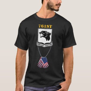 T-shirt 761e Bataillon de chars 2ÈME GUERRE MONDIALE Escad