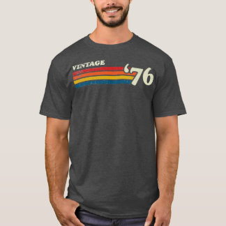 T-shirt 76 STRIPES RÉTRO vintages