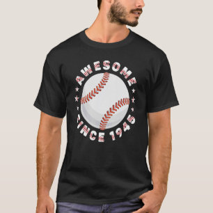 T-shirt 77e anniversaire stupéfiant depuis 1945 77 ans Bas