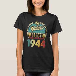 T-shirt 78 ans Vintage juin 1944 78ème jour B