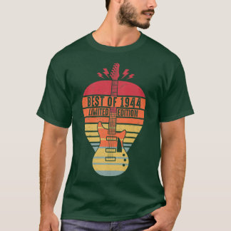 T-shirt 78 Years Old Birthday Best Of 1944 Limited Edition